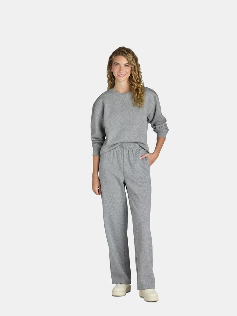 Athletic Works Women's and Women's Plus Pants with Pockets, Sizes