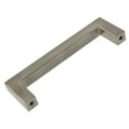thumbnail image 2 of GlideRite 3-3/4 in. Center Solid Square Bar Pull Cabinet Hardware Handles, Satin Nickel, Pack of 25, 2 of 5