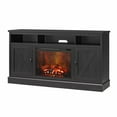 Ameriwood Home Ashton Lane Electric Fireplace TV Stand for TVs up to 65