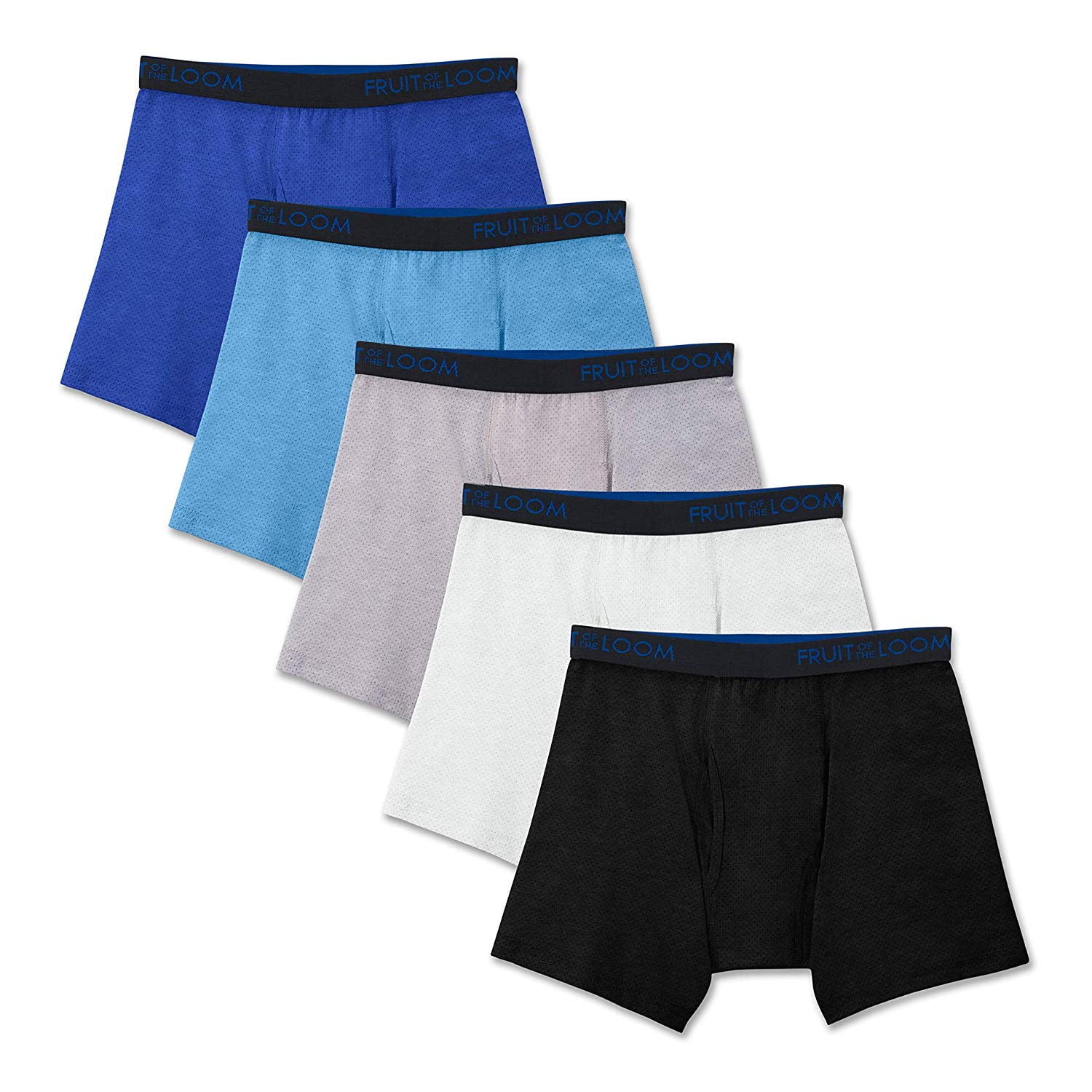 Fruit of the Loom Big Underwear Breathable Boxer Briefs (Boy & Toddler ...