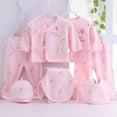 thumbnail image 2 of Paguaki Preemie Baby Boy Girl Cotton Gift Baby Girl Boy Accessories Set Essentials5-piece Set Comfort Soft Gifts Layette Set Shower Gift Set, 2 of 6