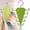 Green, variant on V Shaped Double-Sided Closet Organizer Hanger, 360 Swivel Triangle Closet Organizer for Clothes Combinable Multi-Functional Storage Rack for Bathroom Wardrobe Space Saver