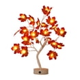 thumbnail image 1 of Led De Escritorio Con Luces De Árbol De Arces Que Funcionan Con Pilas, Luces Decorativas De Mesa De Halloween De Acción De Gracias Con Cable Usb 24 Luces matsuzay HA046490-00, 1 of 6