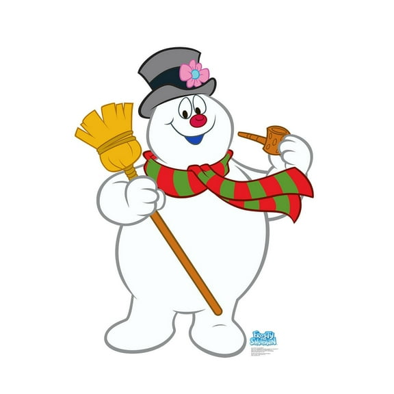 Advanced Graphics 2122 Frosty The Snowman - 63" x 49" Cardboard Standup