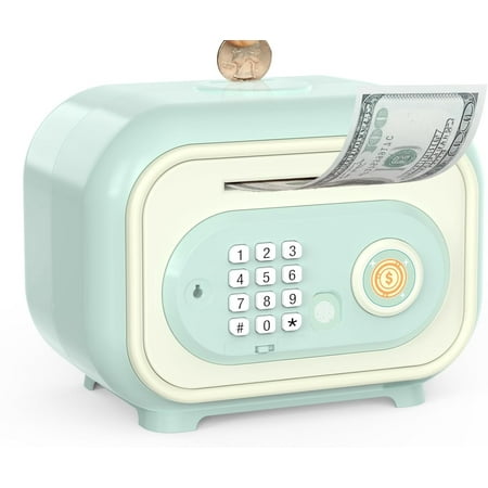 Piggy Bank, Electronic ATM Money Saving Box Cash Coin Can