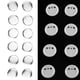 thumbnail image 4 of Botones de insignia ANGGREK 2000 piezas en blanco para proyectos de decoración del hogar, 4 of 8