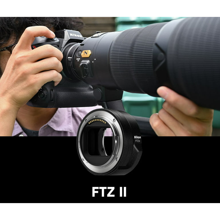 Nikon FTZ II Lens Mount Adapter for Z-Series Lenses (4264) Bundle
