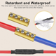 thumbnail image 4 of Kit de 30 tuercas para conectores de cables de calibre 6 AWG, terminal de conexión de cableado de empalme rápido de 80 A, con tornillos y tubo termorretráctil, 4 of 5
