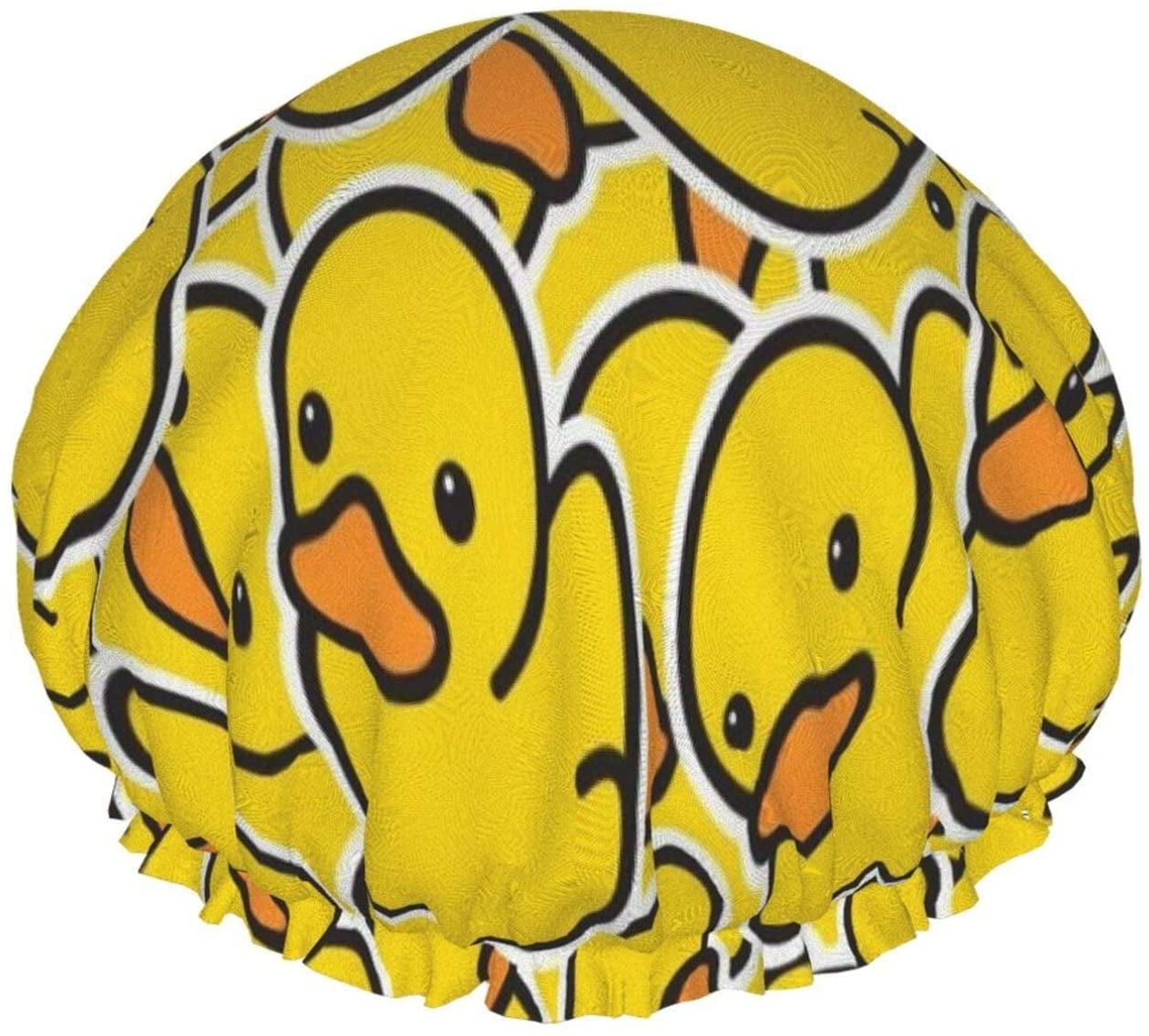 Duck Rubber Animals Bath Shower Cap 