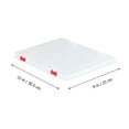 thumbnail image 2 of BESTYASH 1Pcs Red PP File Storage Box for Home 11.8x9x0.8in, 2 of 8