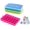 Blue, Green, Rose red, variant on Tray, 3 Pack Molds, Trays, Ice Trays, Easier to Release, for /Coffee/Beverages (, Light blue, )