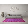 thumbnail image 3 of Ahgly Company Indoor Rectangle Oriental Pink Industrial Area Rugs, 2' x 5', 3 of 4