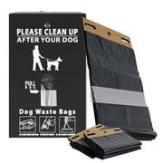 The Sentry® Dog Station - SINGLpul® Header Bag System (Black)