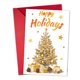thumbnail image 4 of Tarjeta de felicitación festiva con sobre para celebraciones y deseos de temporada, perfecta para familiares y compañeros de trabajo., 4 of 4