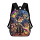 thumbnail image 1 of Lackadaisy-theme Backpack, Campus style schoolbag Bookbag with Adjustable Shoulder Straps And Large Zip Compartment, Unisex Travel Bags., 1 of 6