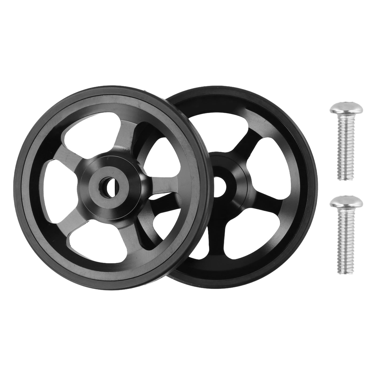 ACS Z Mag 5-Spoke BMX Bicycle Rear Wheel with Hub & Rims, Black