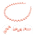 thumbnail image 2 of 1 Pc Classic Elegant Frosted Headband for Women for Girls 5.51"x4.72" Pink, 2 of 4