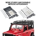 thumbnail image 3 of QualitChoice Biellette de Direction Durable en Alliage d'Aluminium RCGOFOLLOW Biellette de Direction Plus Forte pour Biellette de Direction Rc 1/12 MN D90 Rouge, 3 of 6