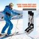thumbnail image 3 of 2 pares de calcetines de esquí, calcetines largos de invierno, calcetines cálidos para snowboard, calcetines gruesos unisex, calcetines térmicos para deportes al aire libre, talla L, 3 of 7