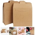 thumbnail image 2 of 50pcs Brown Paper Bags Paper Bags CD File Envelope Pouches Brown CD Envelopes, 2 of 9