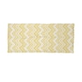 thumbnail image 2 of Yellow Chevron Neck Gaiter, Aztec Pattern, Unisex, Mustard White, by Ambesonne, 2 of 3