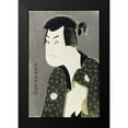 thumbnail image 2 of Sharaku, Toshusai 11x14 Black Modern Framed Museum Art Print Titled - Sakata Hangoro III, 2 of 5