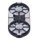 thumbnail image 2 of Colors Foldable Laptop Cooler Dual Fan Large Air Volume Heatsink (Black), 2 of 4