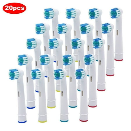 - Generic Oral B Replacement Brush Heads - Compatible with Oral B Vitality Precision Clean Excel - 20 Pack