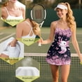 thumbnail image 6 of Yuyamidu Cute Axolotl Womens Tennis Dress Built in Shorts, Summer Exercise Workout Dress with Pockets Cherry Blossom Golf Athletic Dresses Size S, 6 of 7