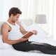 thumbnail image 5 of Fotbe Astronaut Sitting On Mercury Planet Pantalones de Pijama para Hombre, Pantalones de Dormir, Pantalones de Casa con Cintura Ajustable y Bolsillos-X-Large, 5 of 6