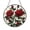 Acrylic 3.5 Inch, variant on Red Rose Flower Stained Glass Suncatcher Graceful Flowing Petals Window Hanging Classic Floral Home Accent