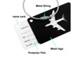 thumbnail image 5 of Unique Bargains Travel Aluminum Luggage Tags Holders For Baggage Suitcases, 2/7 Pack, 5 of 7