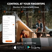 Jackery Explorer 1000 V2 Portable Power Station and 5m DC Extension Cable,1060Wh LiFePO4 Battery,1500W AC/100W USB-C Output, 1 Hr Fast Charge, Solar Generator for Camping,Emergency, Off-Grid Living