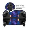 thumbnail image 3 of Haiem Jellyfish colorful Luggage Cover Printed Suitcase Covers for Luggage Elastic Washable Suitcase Protector Fits 18-32 Inch Luggage-Large, 3 of 8