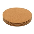 thumbnail image 4 of Shisuyan Cork Pot Tray Chocolate 5Pcs 7.9In Round Shape, 4 of 8