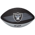 thumbnail image 3 of Balón de Fútbol NFL Oakland Raiders Rawlings Negro Juvenil, 3 of 10