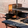 thumbnail image 5 of Backyard Discovery Argentine Santa Maria Wood Fire & Charcoal Steel BBQ Grill, Brasero, 5 of 16