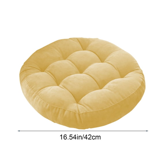 Thickened Corduroy Chair Cushion, Soft Seat Pad with High-Resilience Foam, Ideal for Dining Chairs, Kitchen, Patio, and Office Use