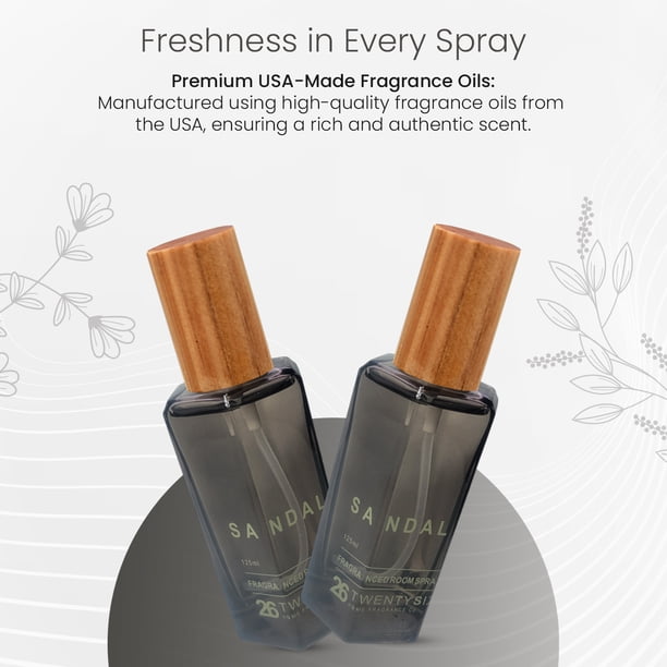 sandalwood tobacco room spray P.F. Candle Co. Rose & Linen  P. F. Candle Co to getting lost with someone you love Brooklyn Sandalwood Spray - Air