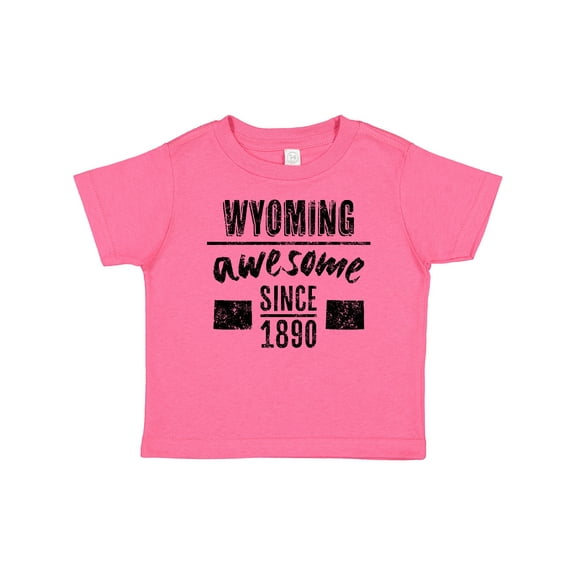 Inktastic Wyoming Awesome Since 1890 Boys or Girls Baby T-Shirt