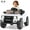 White, variant on Licensed Toyota Ride on Car by OLAKIDS, Battery Powered Electric Vehicle for Kids with Remote Control, MP3, USB, Power Display, LED Lights, Suspension, Ride on Toy for 3+ Boys Girls