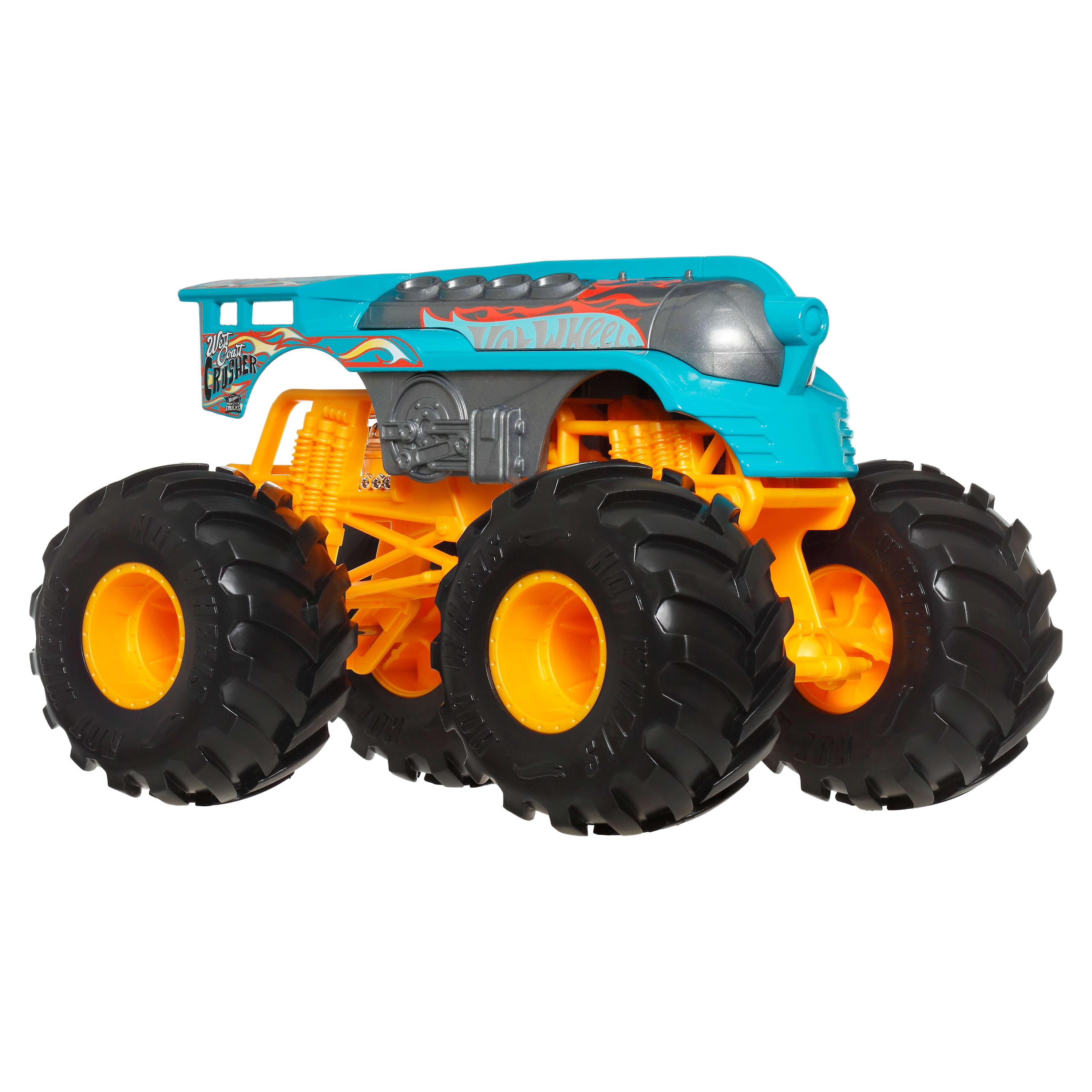 Hot Wheels Monster Trucks, Oversized Monster Truck in 1:24 Scale