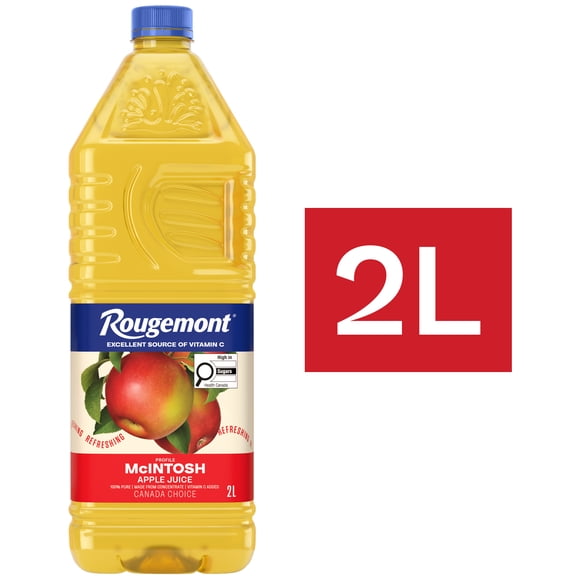 Rougemont 100% Pure McIntosh Apple Juice 2 L