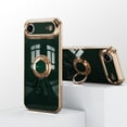 thumbnail image 6 of Allytechgroup iPhone 17 Air Case Kickstand, Spaceman Bracket Design Shockproof Drop Proof Luxury Camera Lens Protective Phone Case for Apple iPhone 17 Air, Darkgreen, 6 of 6
