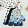 thumbnail image 3 of WOYY Toddler Boys Winter Warm Jacket Astronaut Print Coat Outerwear, Sizes 3-4T, 3 of 5
