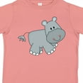 thumbnail image 4 of Inktastic Cute Smiling Baby Hippo Boys or Girls Toddler T-Shirt, 4 of 5