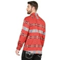 thumbnail image 2 of El General Red Casual Long-Sleeve Shirt 44601, 2 of 4