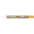 thumbnail image 1 of U-Mark UMARK10106 2 mm A10 Paint Marker, Yellow - 12 per Box, 1 of 1