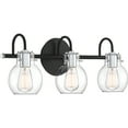 thumbnail image 5 of Andrews 3-Light Earth Black Vanity Light, 5 of 5