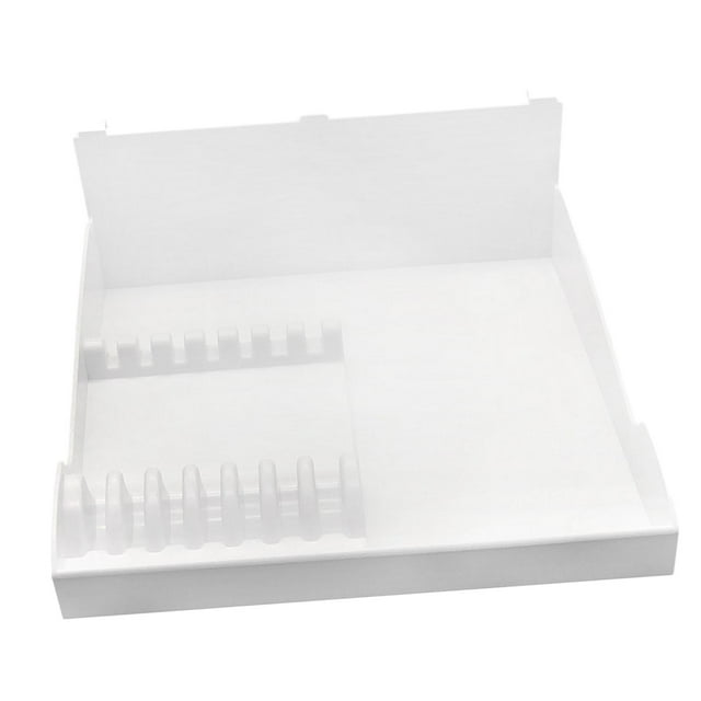 Estación de bandeja para peluquero, peines de peluquería, Clips, soporte para tijeras, cosmético práctico Blanco Yuyangstore Organizador de bandejas Clipper
